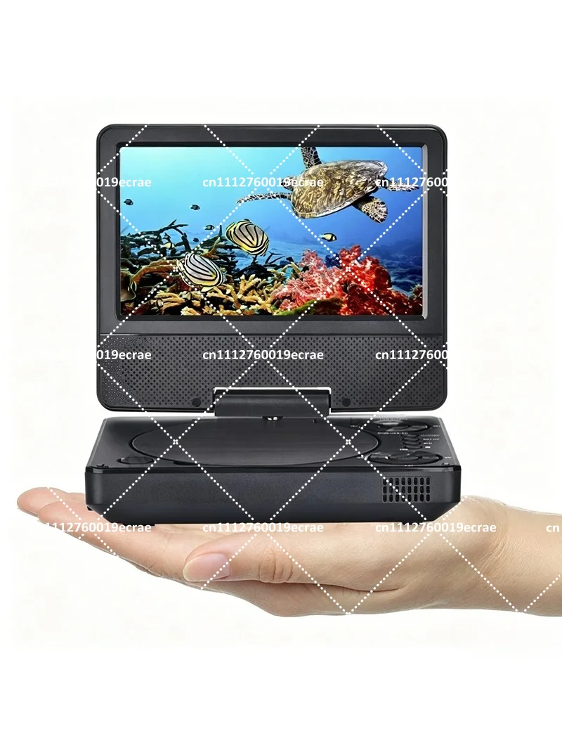 Portable DVD Player 9.5 Inch with 7 Inch Screen, CD Player for Home Learning, Gift for Students