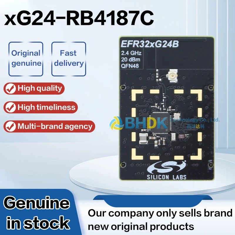 For xG24‑RB4187C Silicon Labs Wireless Gecko Daughter Board Cortex‑M33 High Output Power RF Prototype Platform