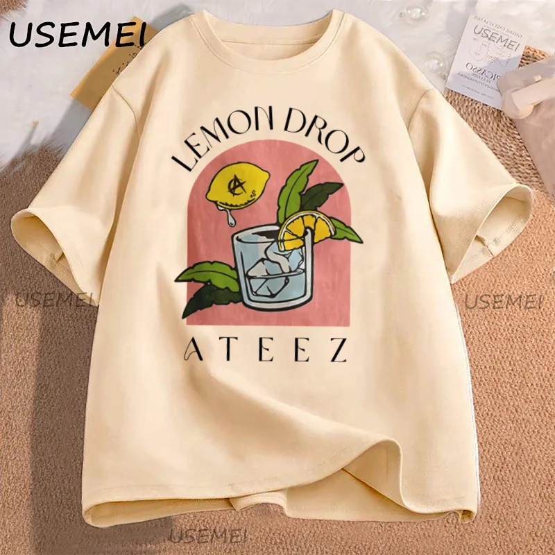 

Lemon Drop T Shirt Men Women Casual Cotton Short Sleeve Round Neck Tshirt Woman Clothing Streetwear Loose High Quality Tops