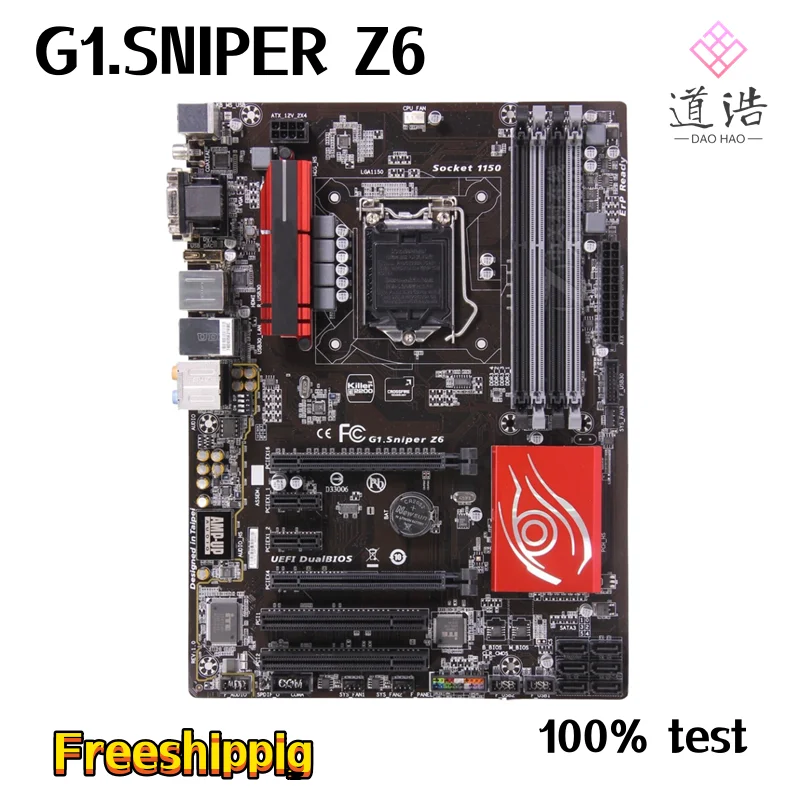 

For G1.SNIPER Z6 Motherboard 32GB HDMI LGA 1150 DDR3 ATX Z97 Mainboard 100% Tested Fully WorkMA