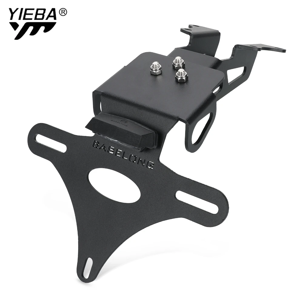 

Fender Eliminator Tail Tidy Rear License Plate Bracket Holder LED Light For Yamaha Tracer 9 GT+ 2018-2025 Tracer 700 900 7 GT