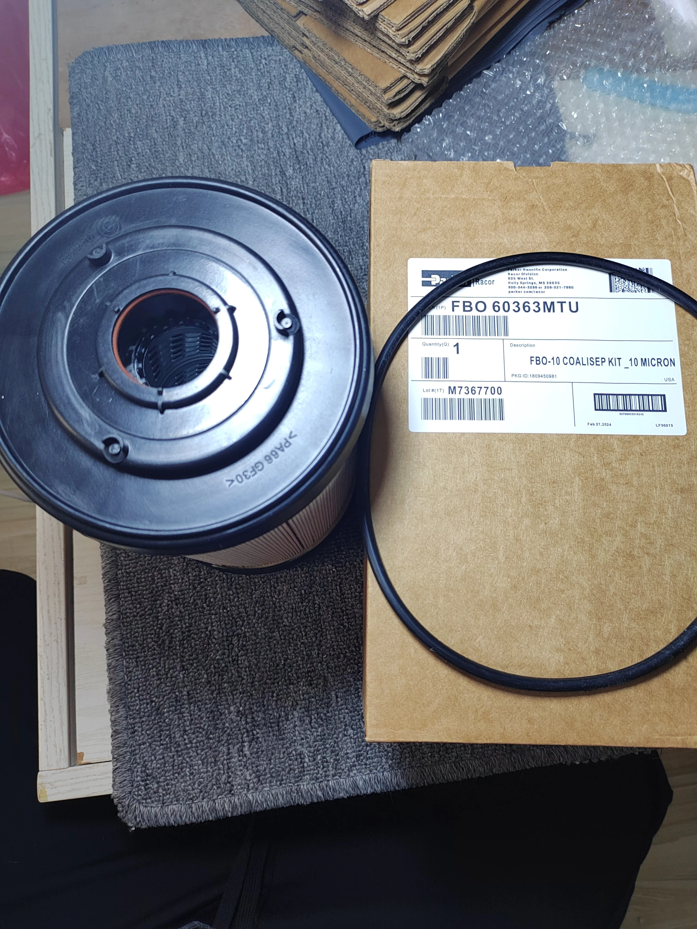 FOR Parker FBO60363 oil-water separator filter element, suitable for marine filter element firewood filter