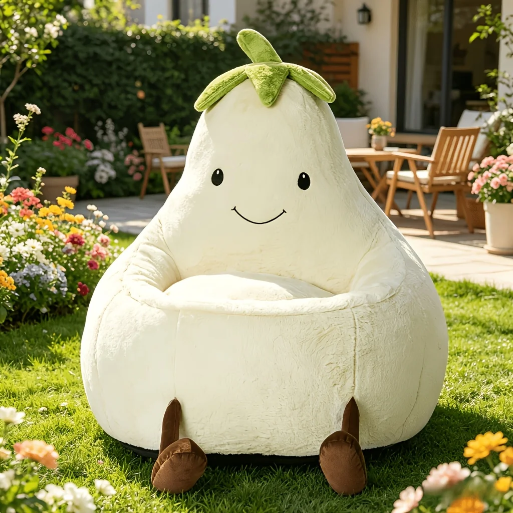 Beanbag chair, outdoor lounge chair, beanbag sofa, high-density foam filling, comfortable sunbathing lounge chair, all-weathe