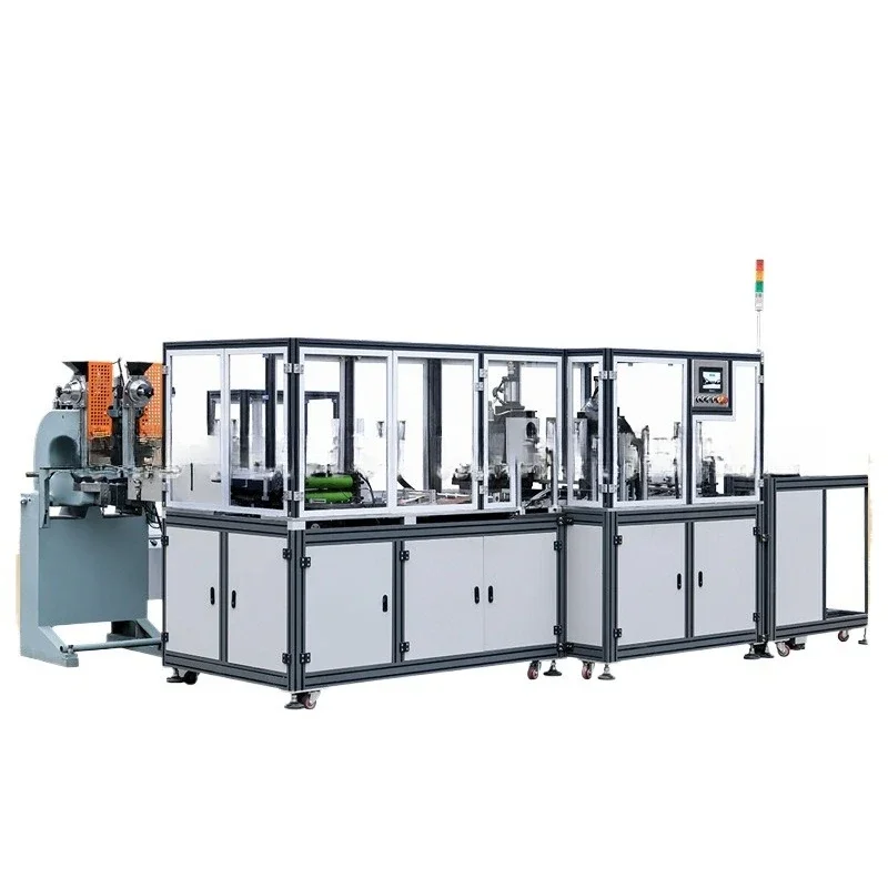 Automatic stationery folder making machine, ultrasonic welding machine, welding machine