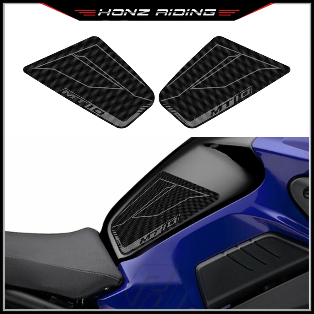 

For Yamaha MT-10 MT10 2016-2020 Sticker Motorcycle Accessorie Side Tank Pad Protection Knee Grip Mats