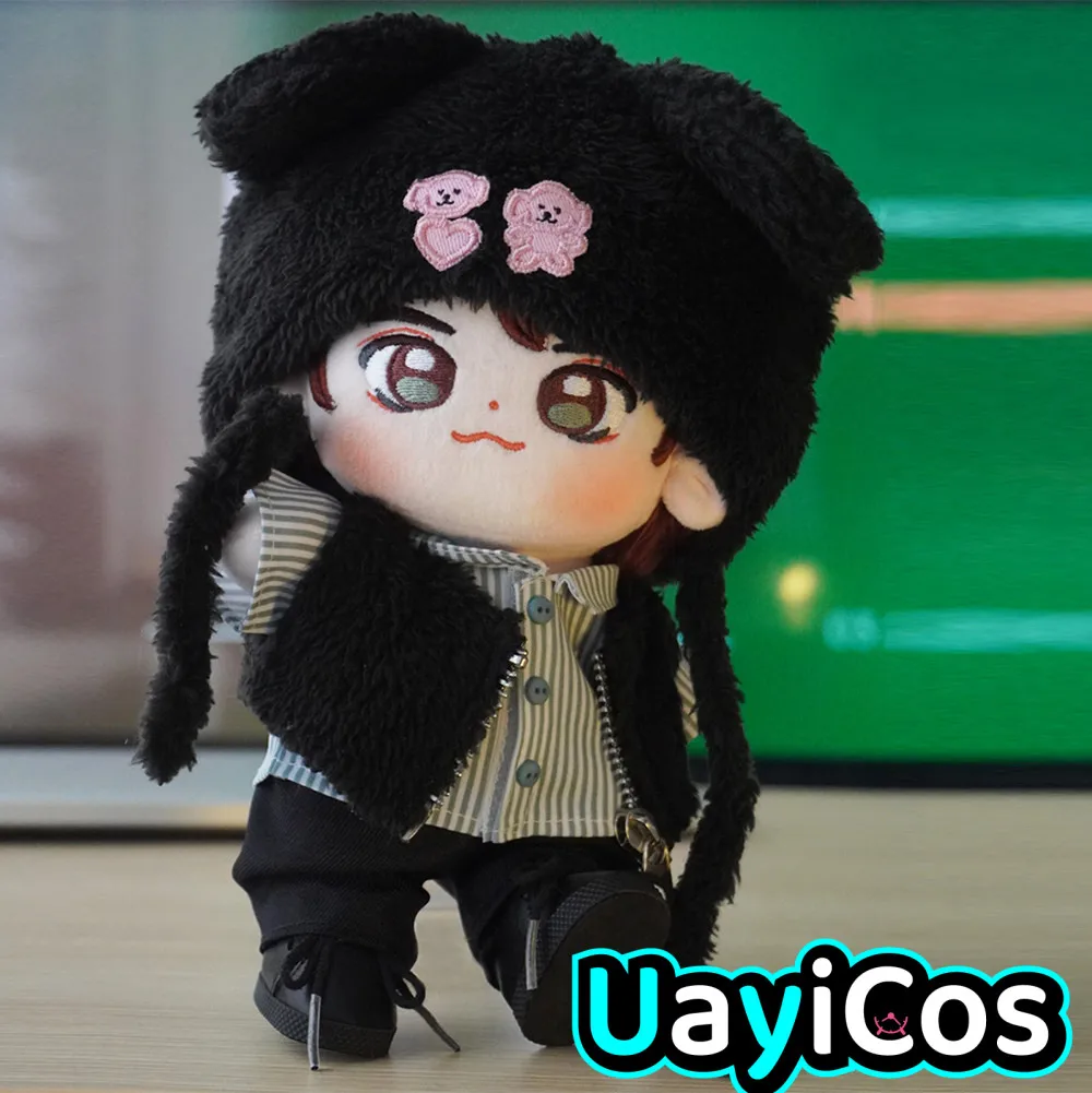 In stock 20cm Official Idol Star Ding Yuxi Stuffed Plushies Doll Clothes Suit Anime Ornament Game Toy Gifts Cosplay Costume