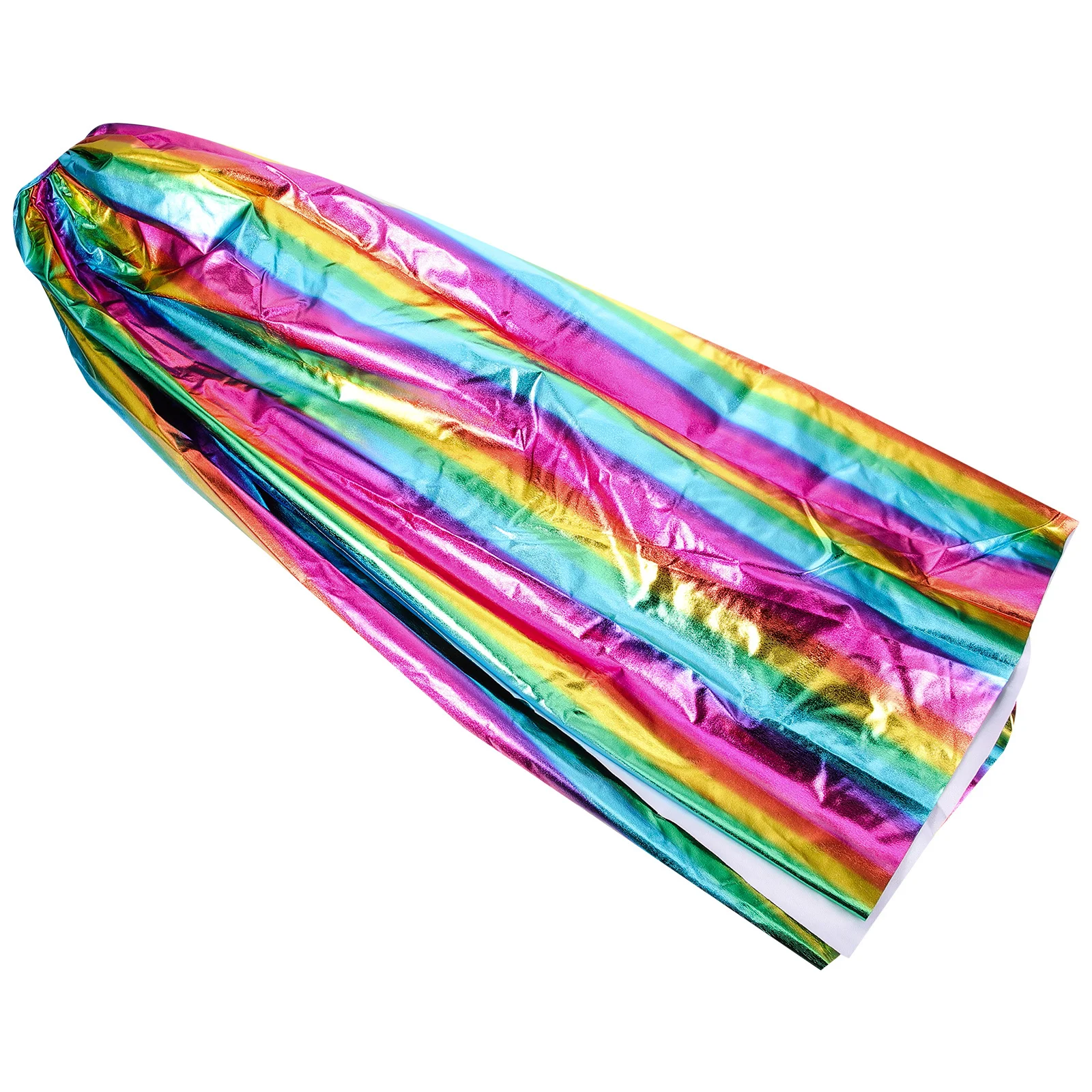 Tęczowy Płaszcz Dziecięcy z Poliestru Kostium na Halloween Cosplay Peleryna Rekwizyt Sceniczny Dziecięcy Tęczowy Płaszcz Kostiumy Karnawałowe