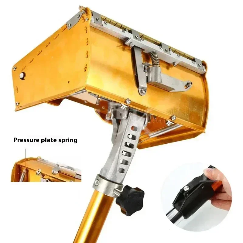 Drywall Master Tools Drywall Flat Box Rendering Machine Plastering Flat Finishing Plaster Box Tool Drywall Smoothing Tool 120°