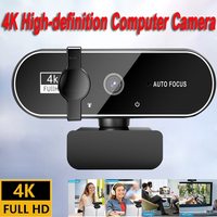 New 1080P Mini Camera 4K Full HD Webcam Microphone 30fps USB Web Camera For Auto Focus PC Laptop Video Shooting Camera  2025
