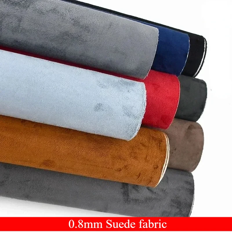 20/30/50x150cm Self Adhesive Suede Fabric Alcantara Wrap Roll Spandex Leather Velvet Cloth for DIY Car Interior Decor Fabrics