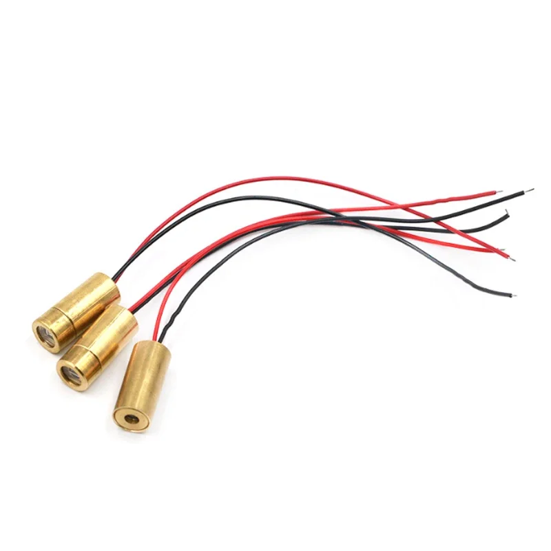 9mm Adjustable Focus Laser Head Red Laser Diode Dot Line Cross Spot 5mW 650nm 3V for Level Pointer Arduino DIY Electronic Kit