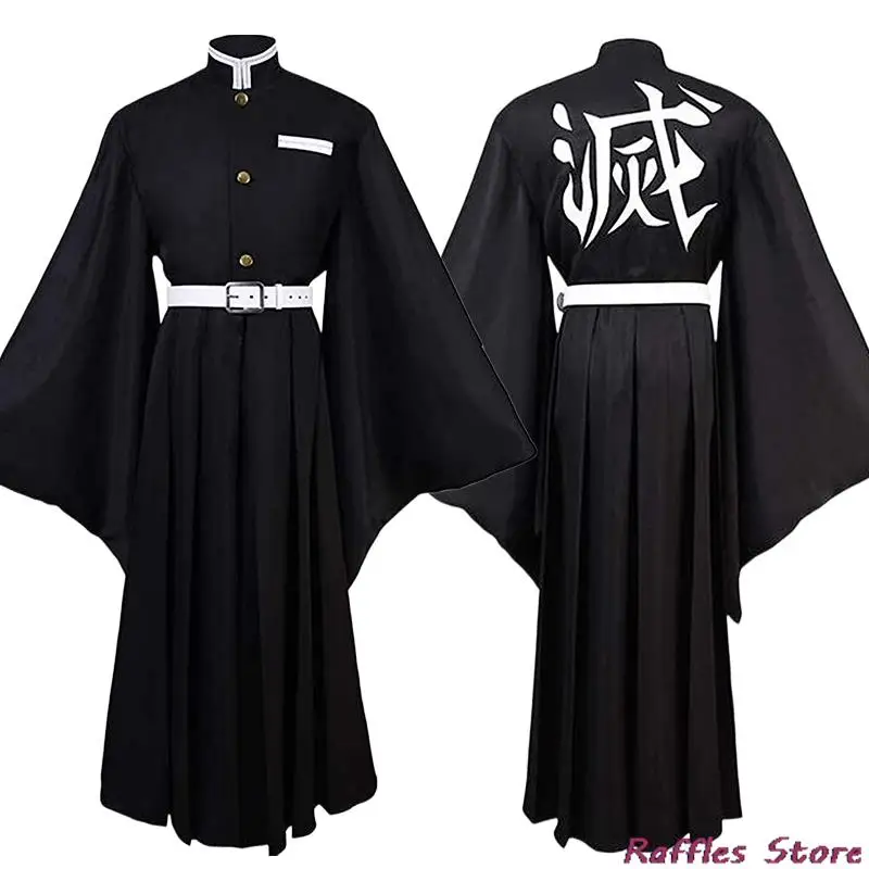 Anime Tokitou Muichirou Cosplay Costume KimonoCosplay Clothes Uniform Wig Halloween Carnival Men Costumes