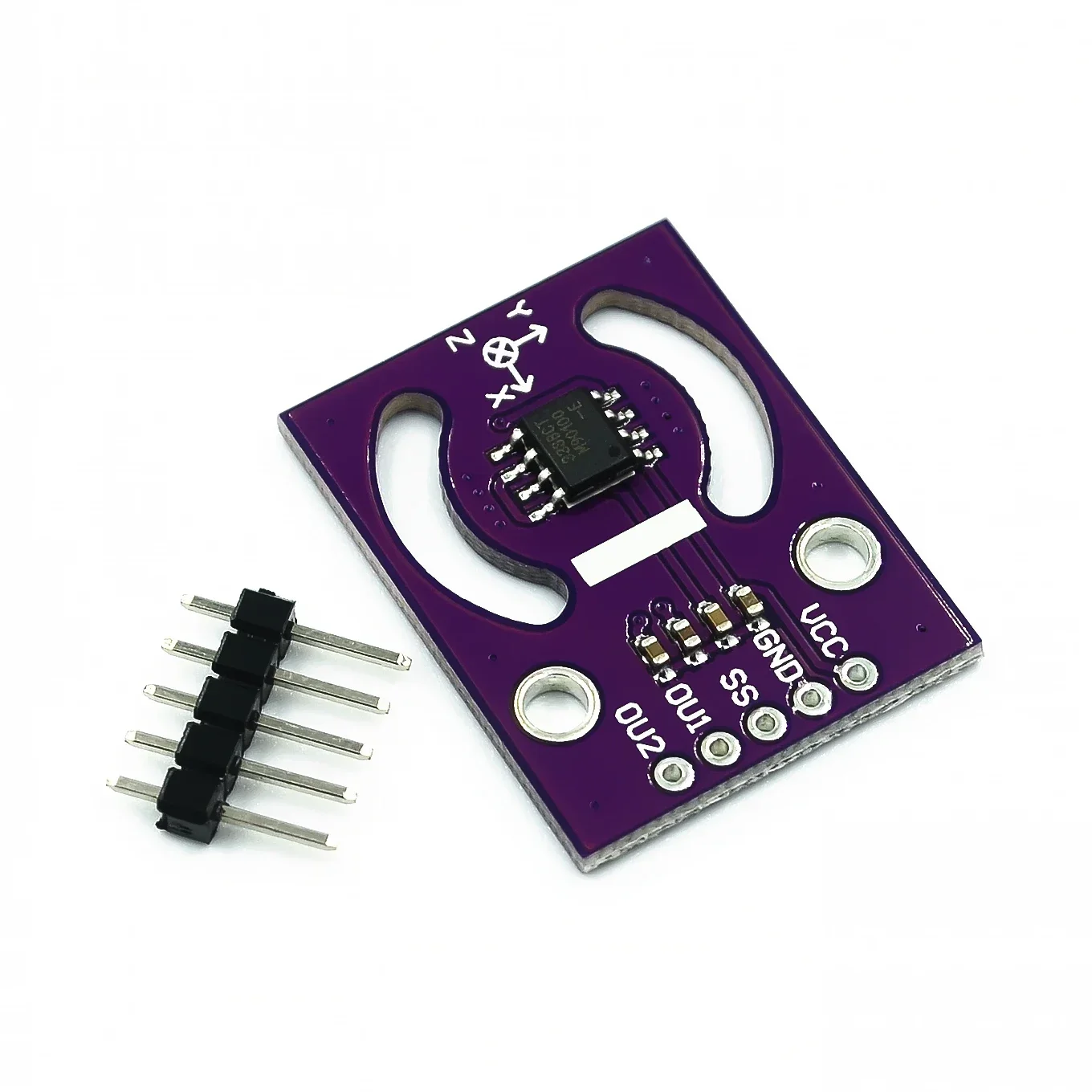 MCU-93 MLX90333 3D Handle Joystick Sensor Module Absolute Position SPI Interface For Arduino