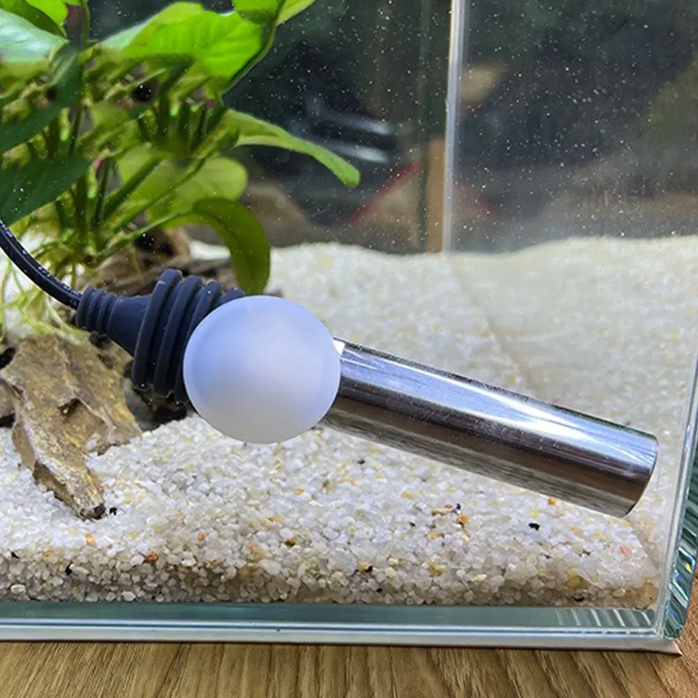 

17-34°C Aquarium Submersible Heater Digital Display Adjustable Temperature Control Fish Tank Heater 25W-75W Thermostat Heater