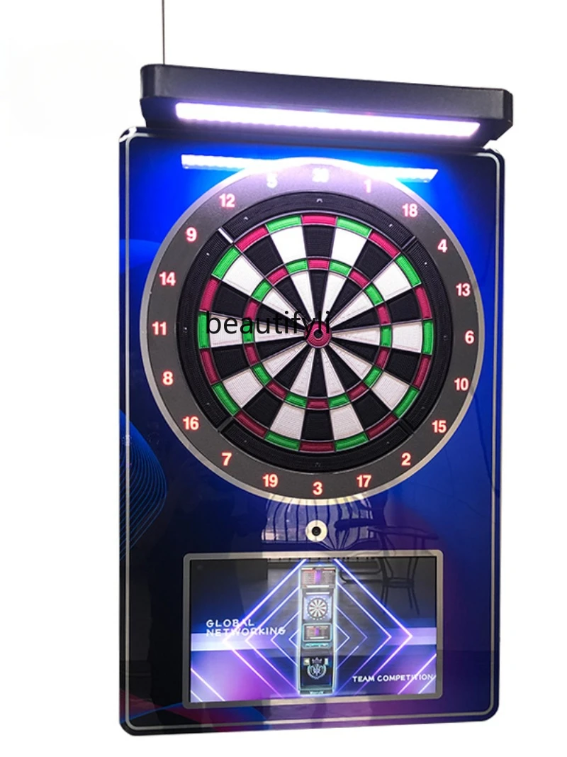 

Electronic Dart Plate Indoor Bar Home Wall-Mounted Plastic Head Soft Dart Machine