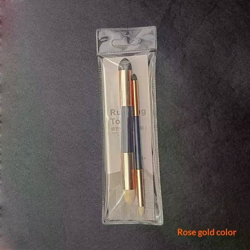 1/2 Pcs Artist Sponge Pens Washable Dual Tip Pastel Stumps Brushes Art Foam Blenders For Drawing Painting