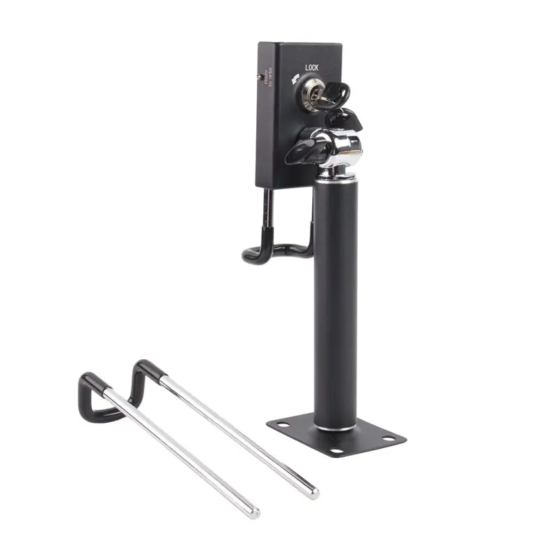 AU61 Security Lock And Key Desktop Tablet Kiosk Stand Holder Heavy Duty Countertop Tablet POS Display Mount