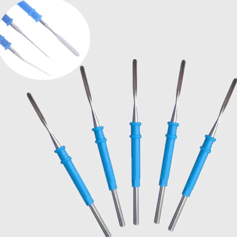 10pcs ESU Pencil Tip Electrocoagulation Device Electrosurgery Blade Electrode Needle Electrode for Medical Surgical Tools