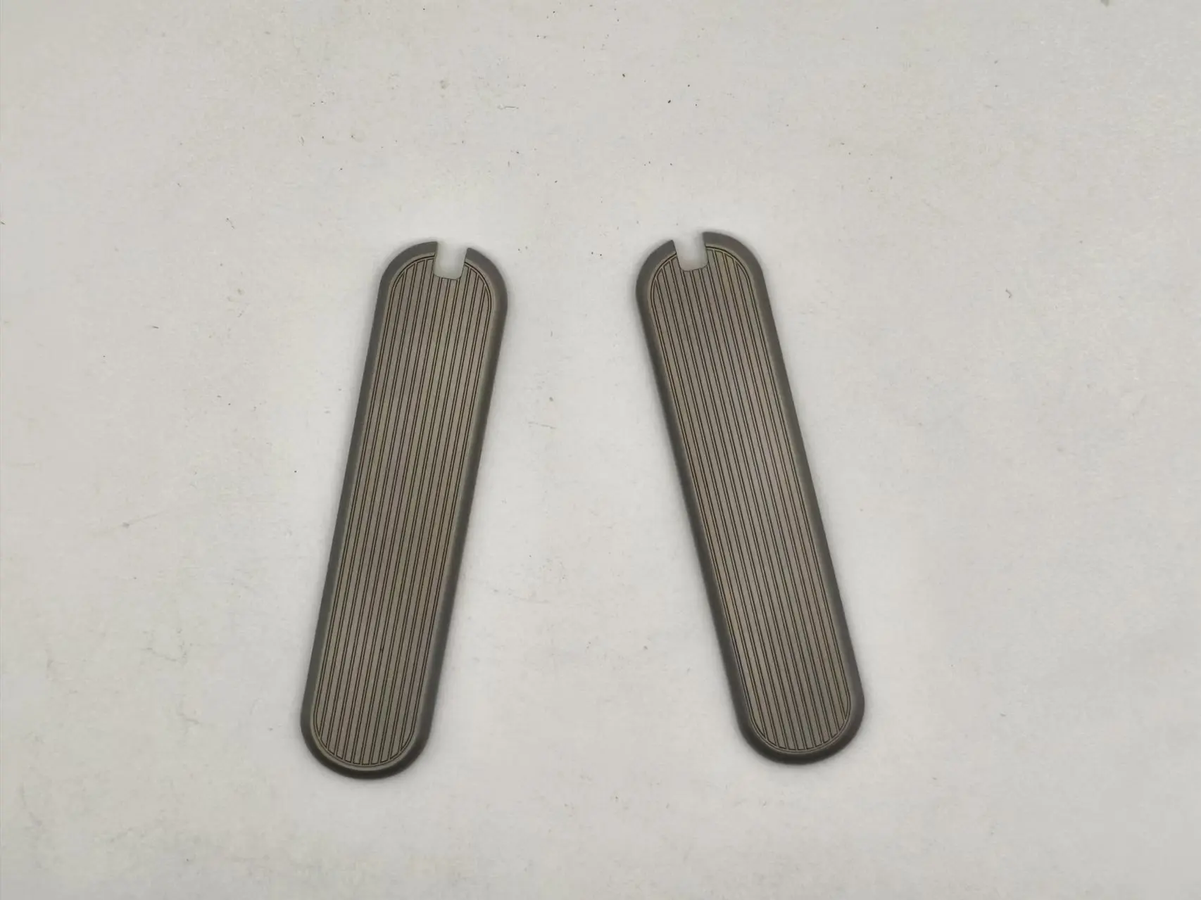 New 1 Pair Custom Made Titanium Alloy Knife Handle Scales for 58 mm Victorinox Swiss Army Knives