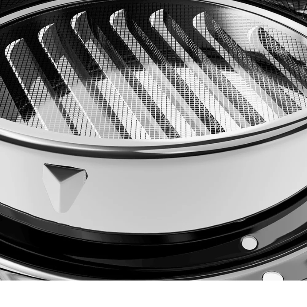 Premium Stainless Steel Vent Hood Flat Mouth Exhaust Pipe Grille Rainproof Dustproof Cover For HVAC Air Outlet Systems