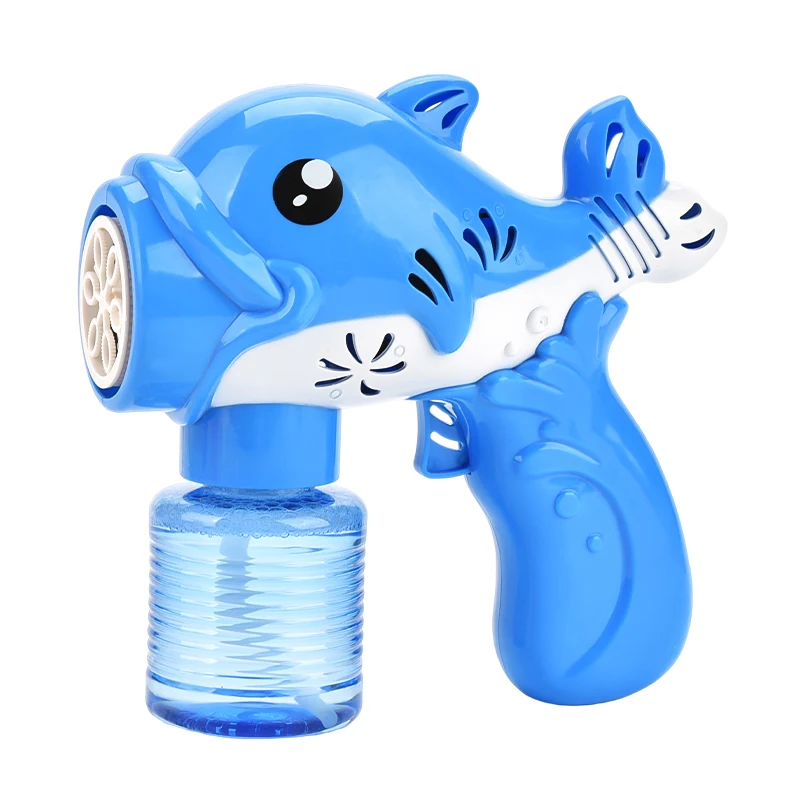 Macchina per bolle Dolphin - Bubble Blaster automatico a 13 fori, divertimento all'aria aperta, regalo ideale per bambini