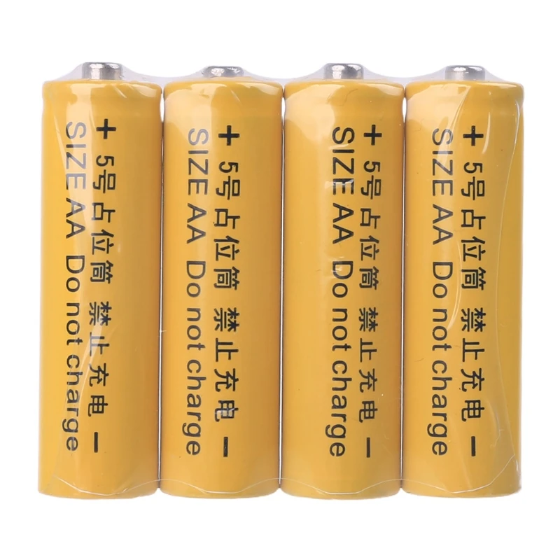 DUNIFake-Installation de batterie pour coque, pas d'alimentation, AA 14500 LR6, espacement des emplacements, connecteur pour AA Battery Eliminator 28GE, 4 pièces