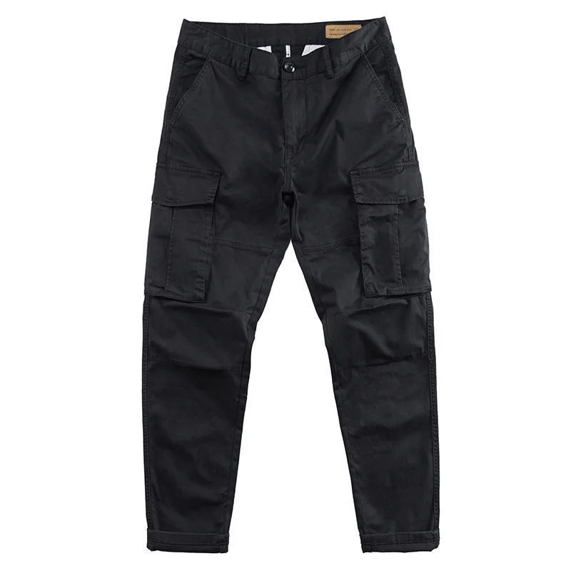 Pantalon cargo de style coréen pour hommes, joggeurs baggy, pantalons de mode de rue en plein air, randonnée, nouveau dans Long At Vintage Fjfor Men, Y2K