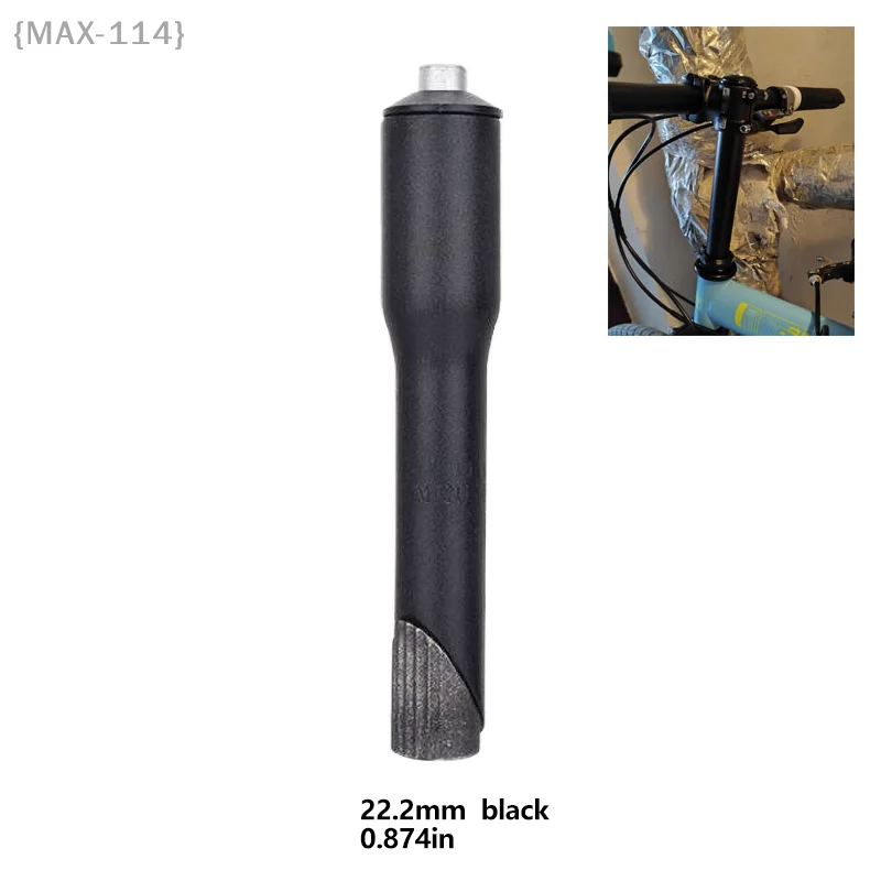 【Nr.: Fahrrad-Vorbau-Riser-Extender 22,2 mm, Adapter aus Aluminiumlegierung für 1-1/8 Zoll Gewindelose Lenkrohre, Rennrad-Mountainbike-Teil