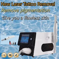 2024Tattoo entfernung yag Laser maschine pico profession elle Piko sekunde q Schalter tragbare Augenbrauen 1064nm