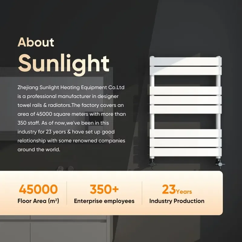 High Quality OEM Service SUN-D12 White Heated Towel Rack Traditional Heated Towel Rack Towel Rack Warmer