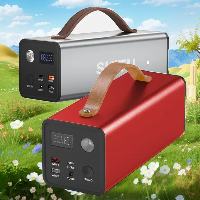 brand new200W Portable Power Station 200VSola LiFePO4 BatteryOutdoor CampingEmergency PowerGenerator Home OutdoorEmergency