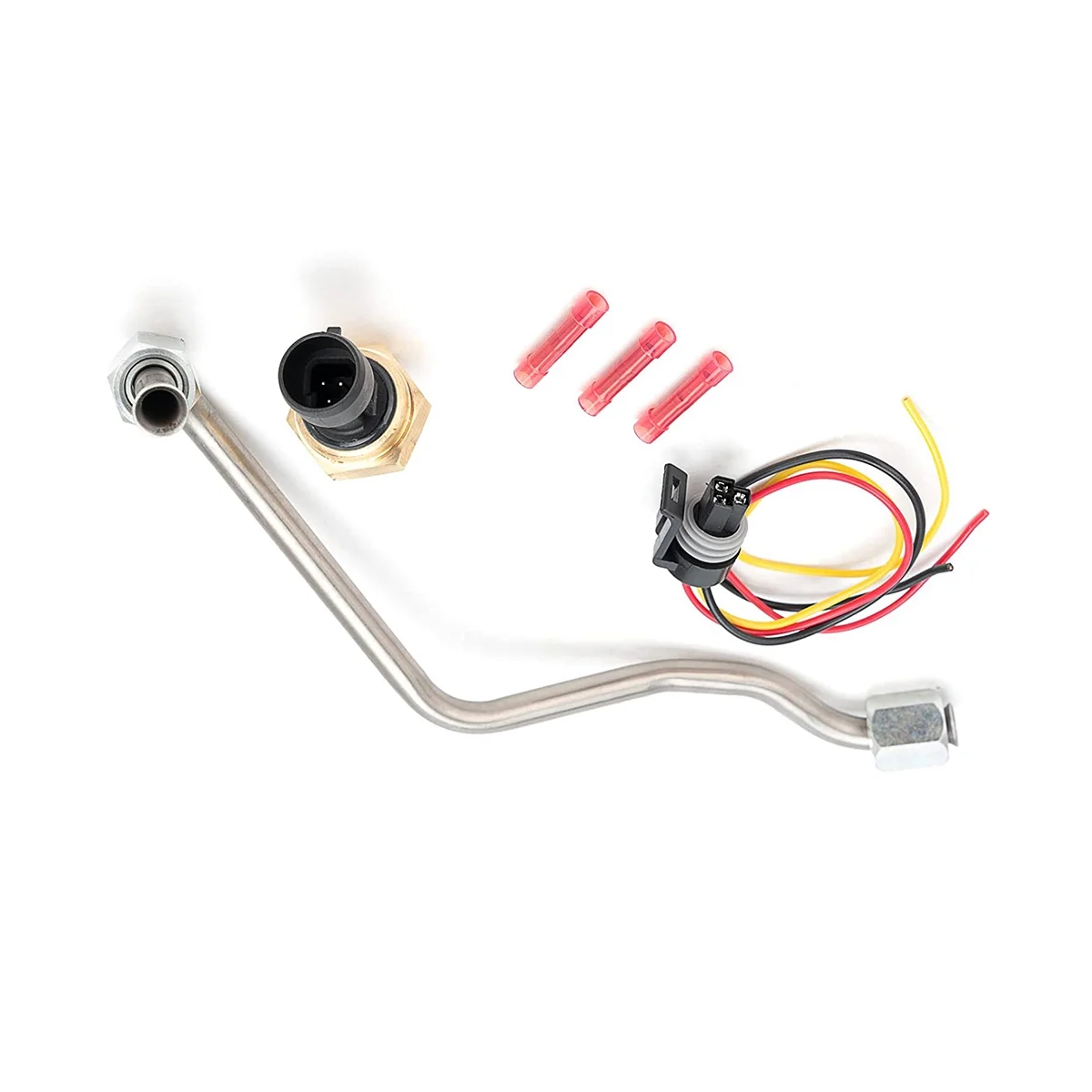 Exhaust Back Pressure EBP Tube Sensor Wire Harness for Ford 03-04 6.0L Powerstroke V8 3C3Z-9D477-BA