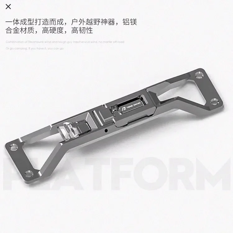 Suitable For 07-24 Wrangler Side Ladder Door Pedal On The Roof Auxiliary Folding Foot  Modification