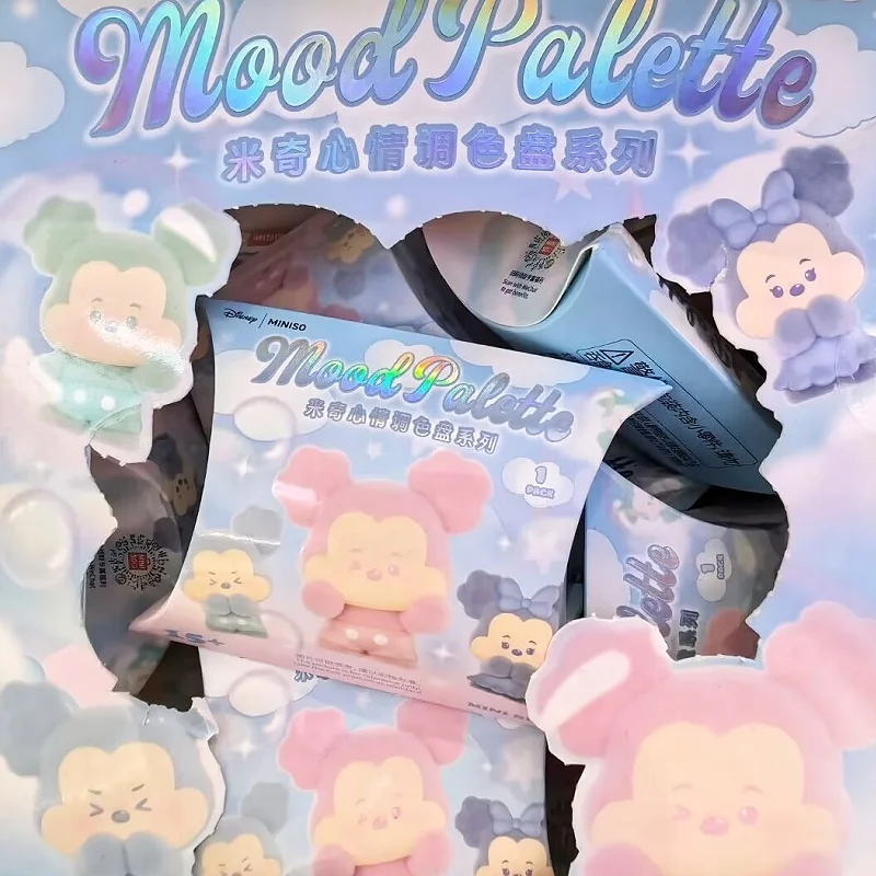 

Disney Blind Box Mickey Mood Palette Series Аниме Фигурки Настольная коллекция украшений для украшения игрушек Коллекционные игрушки Подарки