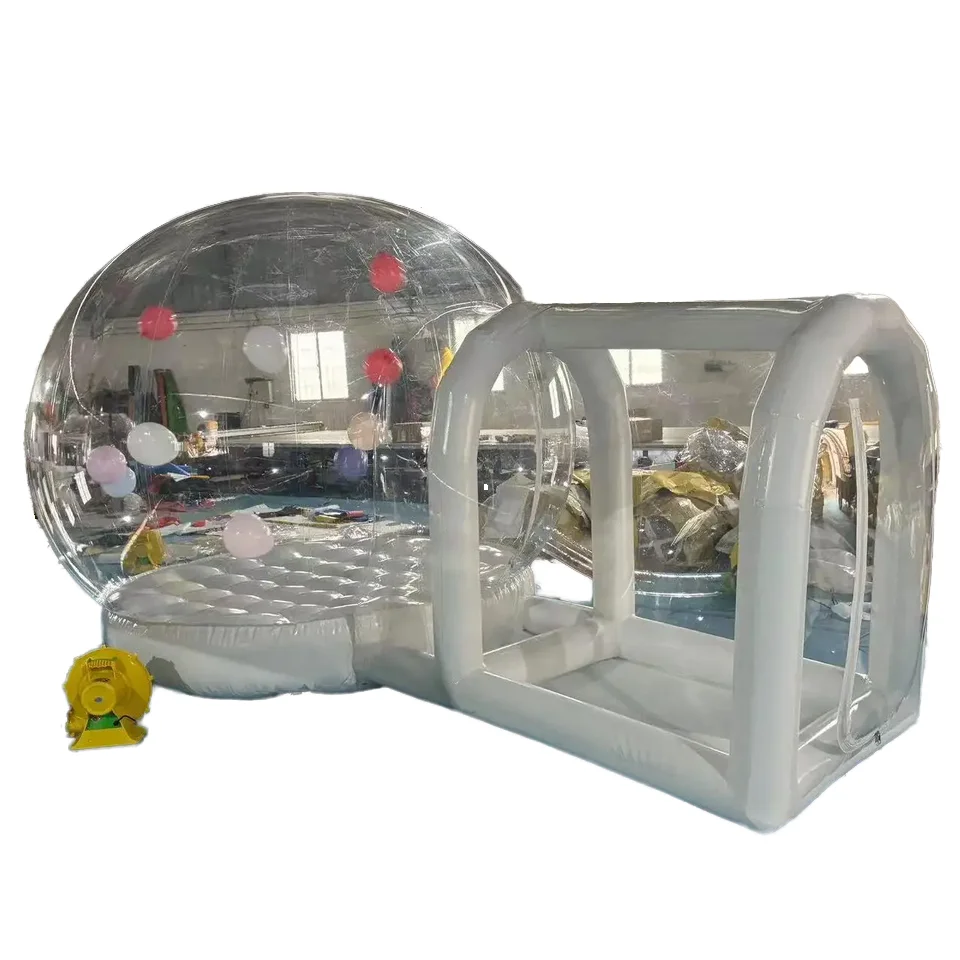 Best-Selling 3m*5m Transparent Inflatable Bounce House Bubble Balloon House Inflatable Dome Bubble Tent for Kids Party