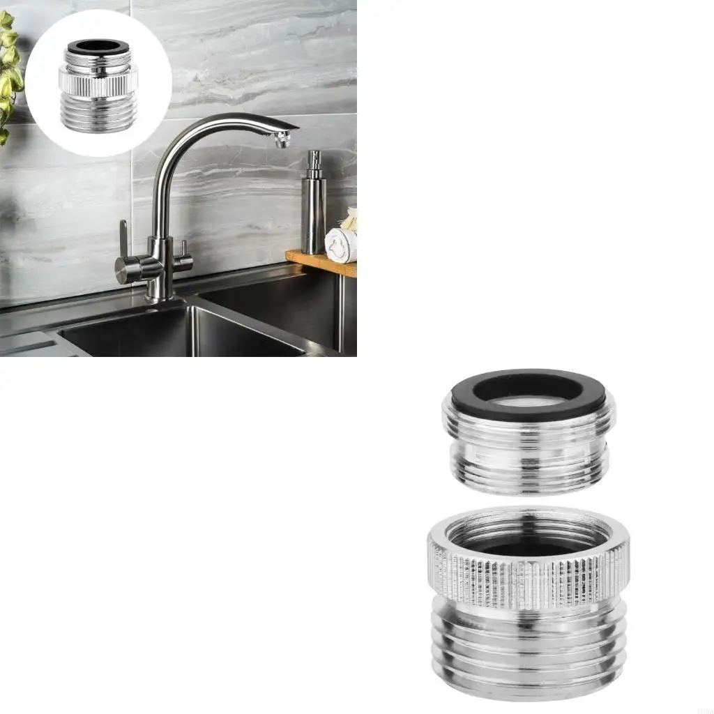 

Chrome Plate Garden Hose Faucet Adapter 3/4Inch Thread Copper Quick Connection