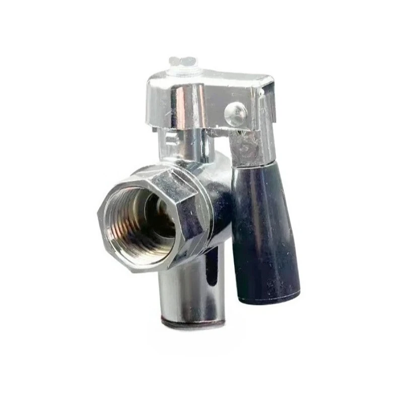 Fryer Drain Ball Tap for Commercial Deep Fryer High‑Temperature Oil Release Switch Brass Drain Tap Valve G1/2 G3/4 G1 G1-1/4
