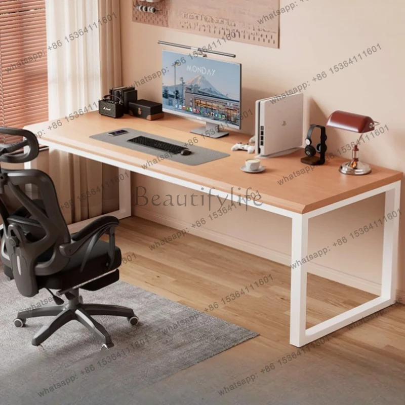 FG Modern Bedroom Office Desk Two Person Standing Design Unique Office Desk Computer Organizers Designer Scrivania Salon Furnitu