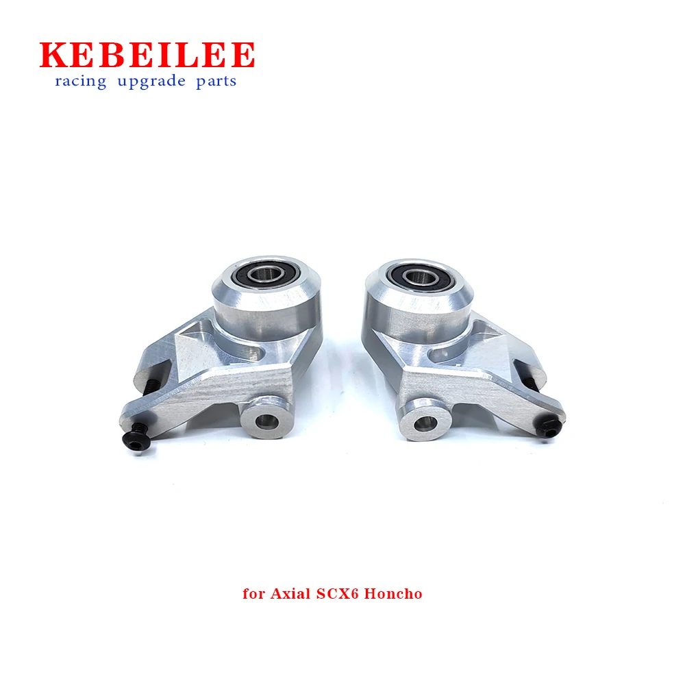 KEBEILEE CNC Aluminum7075# Front Knuckle for Axial SCX6 Trail Honcho & Jeep 1/6