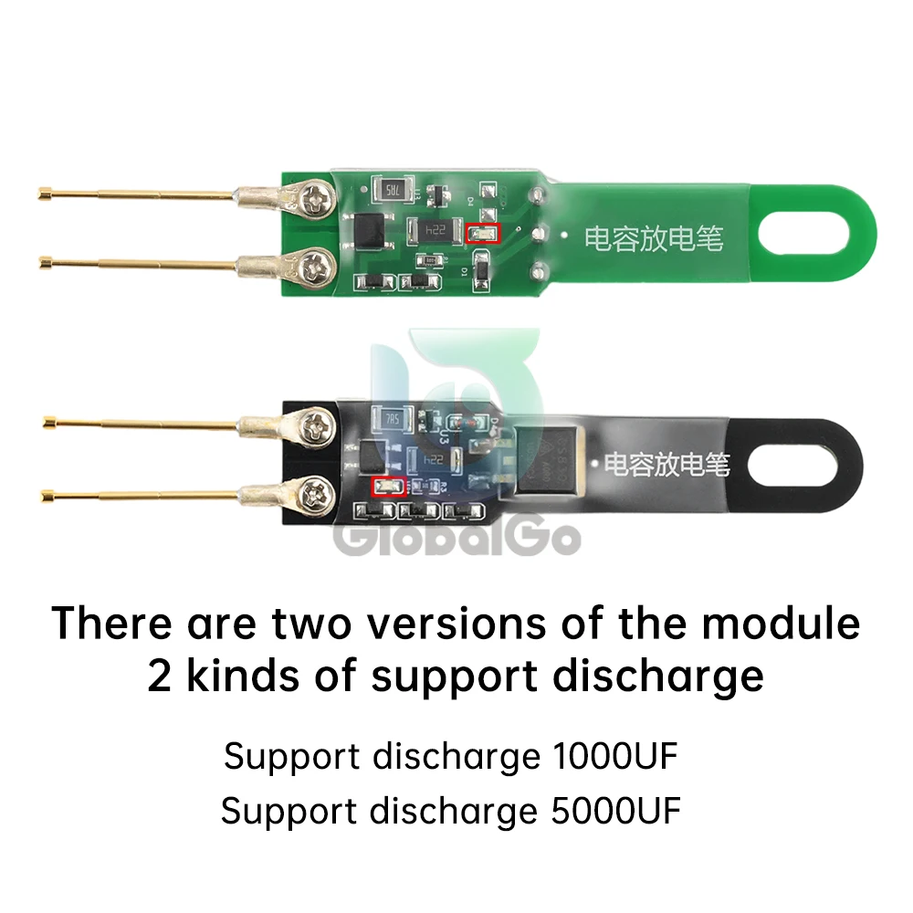 1000UF 5000UF Portable Capacitor Discharge Pen High Voltage Discharging Tool Constant Discharge Pen for Electronic Safety