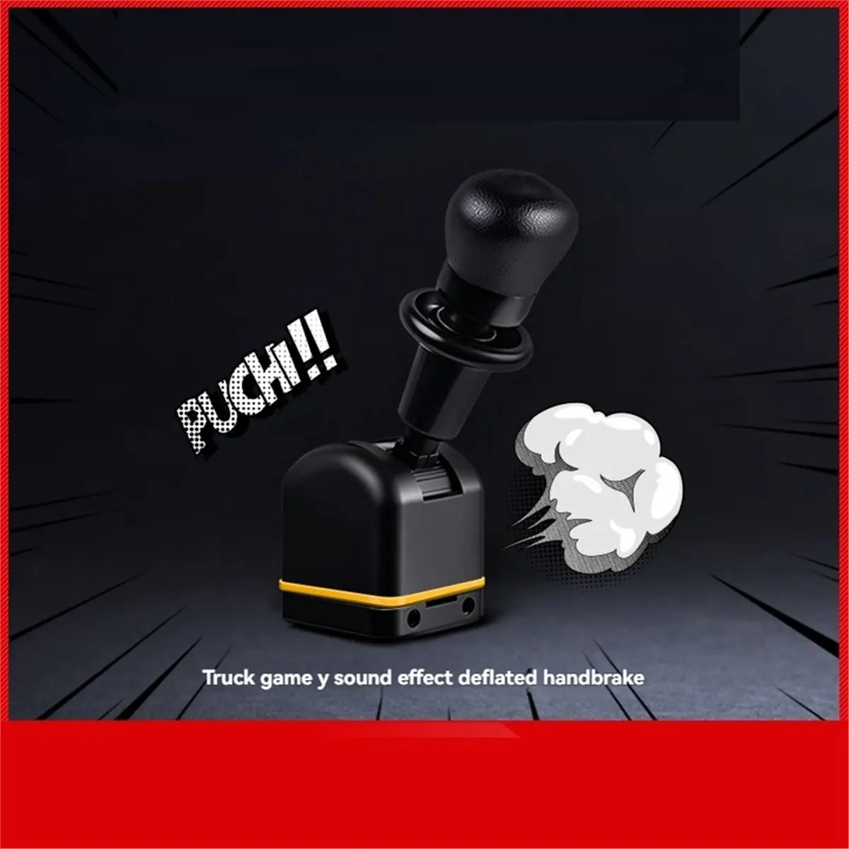 

PC USB Simracing Games Handbrake Air Release Sound Sim Racing Games Hand Brake for ETS2 European/American Truck