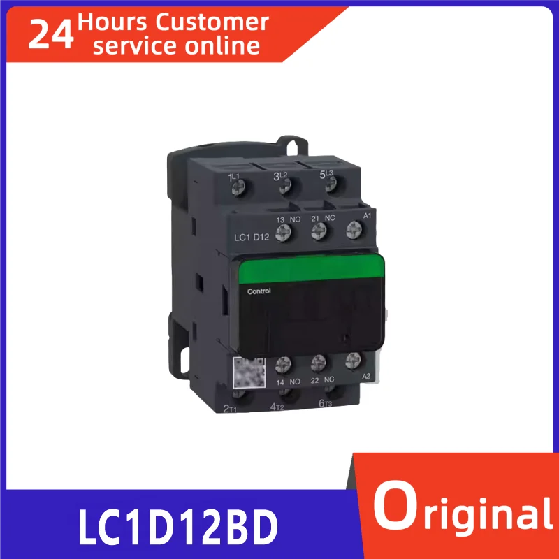 

New original AC contactor LC1D12BD.