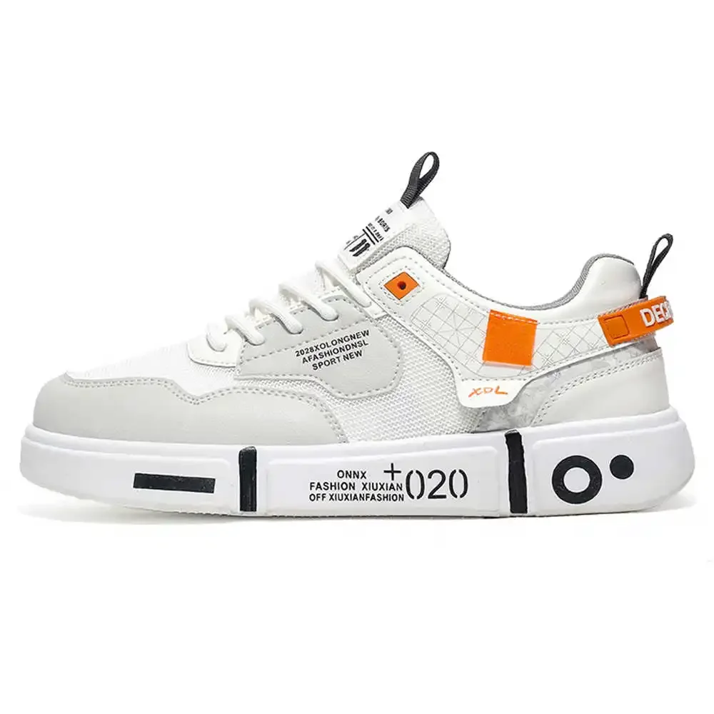 Lente-Herfst Gebonden Sport Entertainment Casual Herfst Herenschoenen Sneakers Man Maat 46 High Grade Shows Trnis Tenni