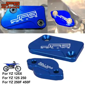 야마하 YZ125 YZ250 YZ250F YZ426F YZ450F 08-20 YZ125X WR250F WR450F용 CNC 가공 앞뒤 브레이크액 저장통 커버 캡 8 best sales yz450f - №6