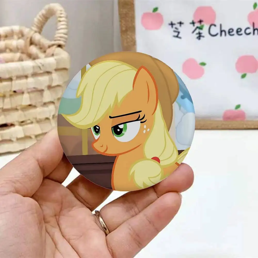 M-My Little Pony Emaille-Pins, handgefertigte runde Brosche, L Killer Yagami Light Cosplay-Abzeichen, Rucksäcke, Schmuck, Geschenke – Detail 18