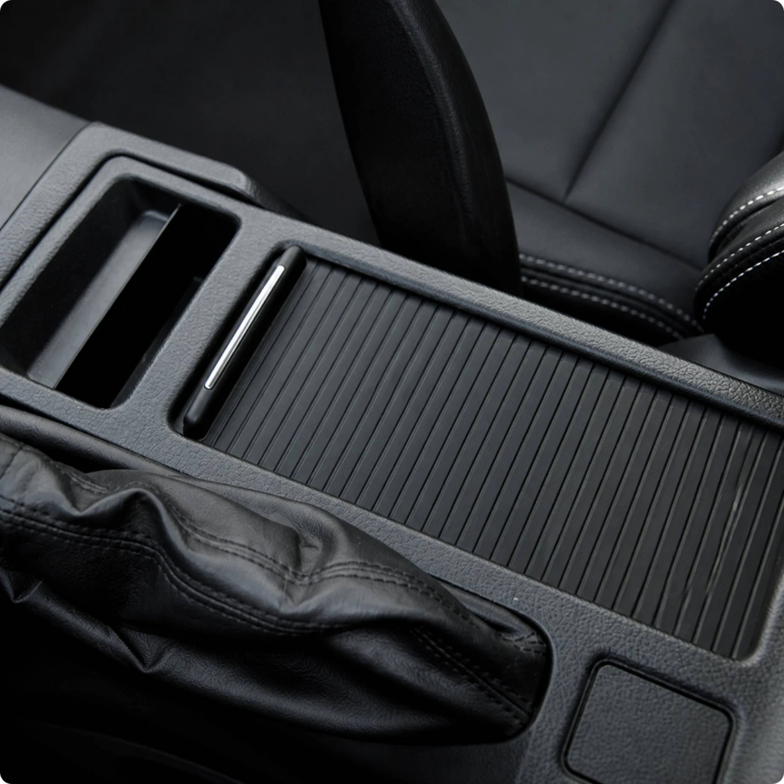 Automotive Center Console Cup Holder Cover Practical Replacement Cup Holder Sliding Cover Auto Part Convenient Reliable