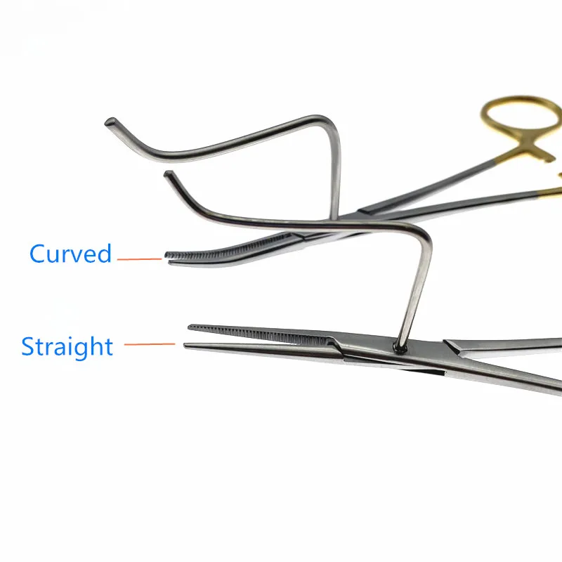 Cat Dog Animal Pet Sterilization Pliers Ligation Fixed Forceps Ovary Ligation Sterilization Pliers Veterinary Sterilization Tool