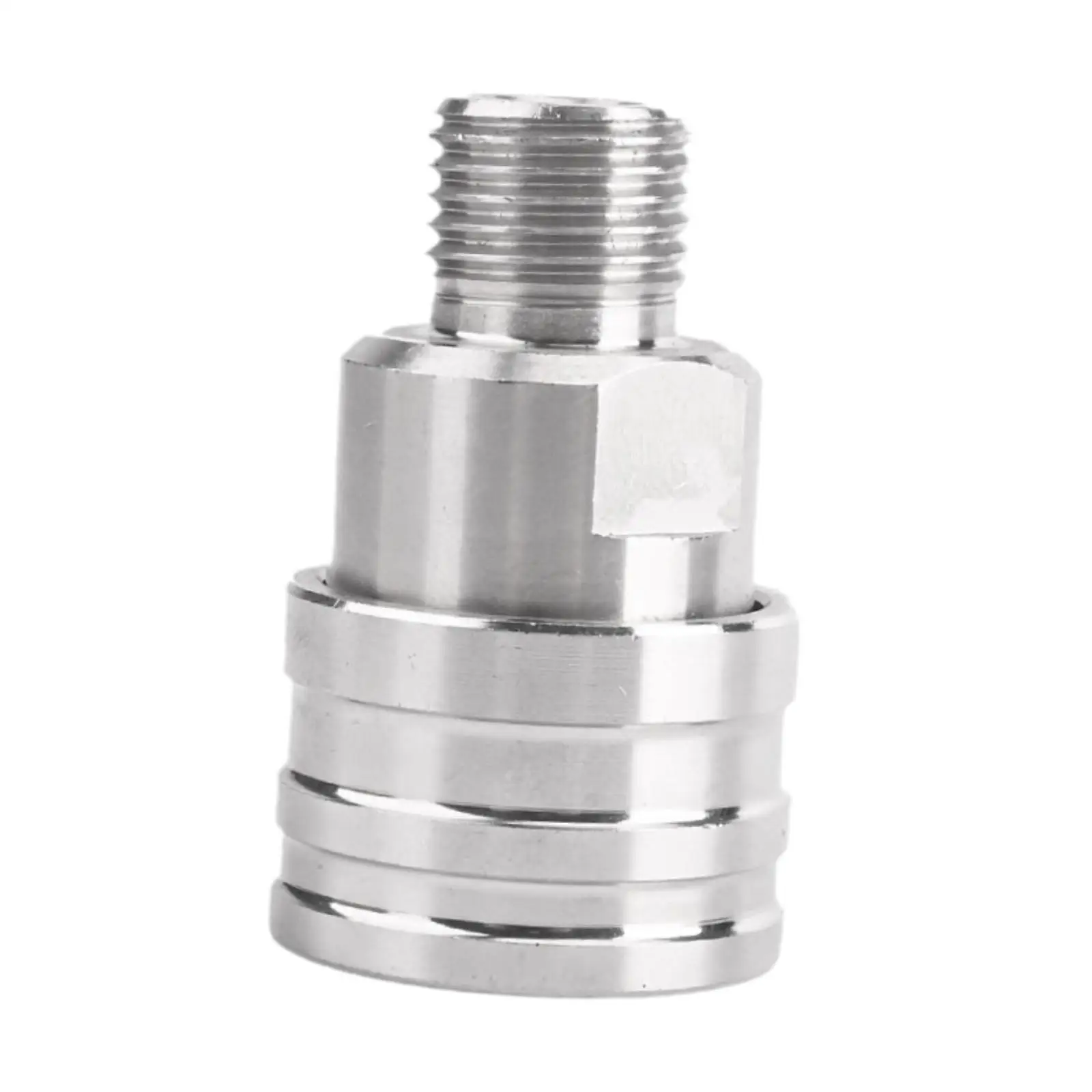 Pressure Washer Adapter Quick Connector Practical Equipment Portable Spray Tip 1/4inch Thread Adapter for Driveway