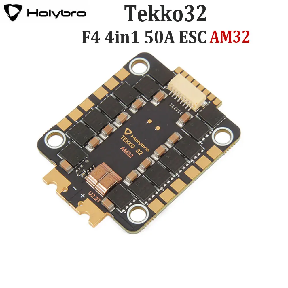 

HolyBro Tekko32 F4 4in1 Mini 50A ESC(AM32) 4-6S LiPo M4 30,5x30,5 мм для гоночного дрона RC FPV