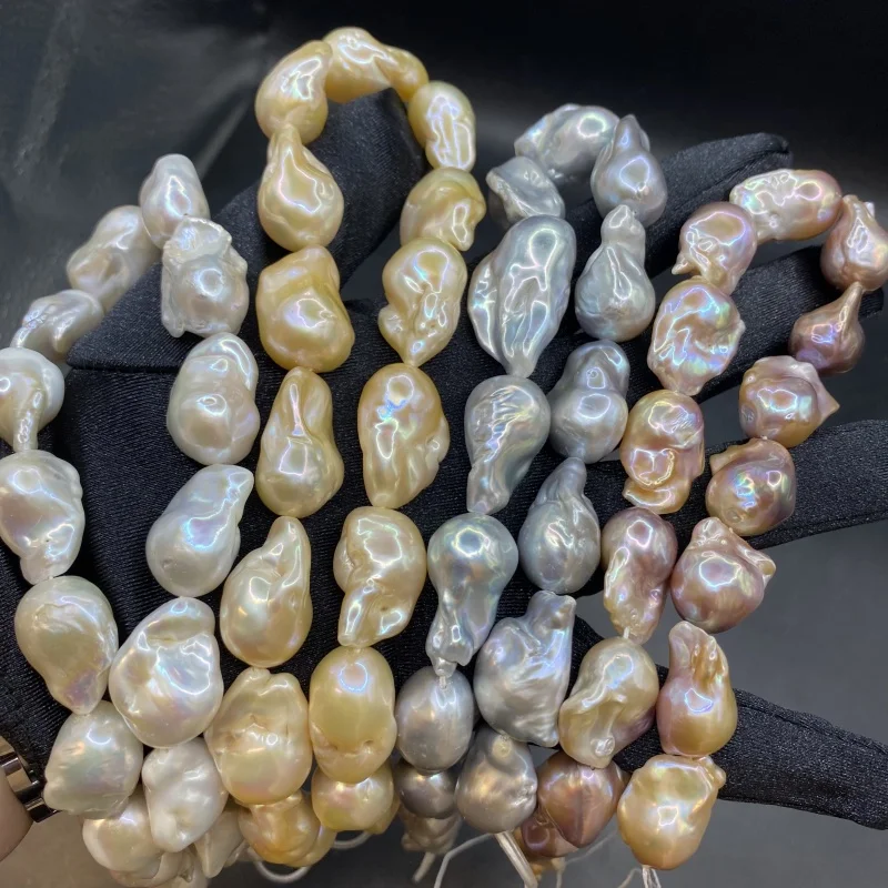 Irregular Natural Freshwater Baroque Pearls Beaded AA Loose Spacer Beads for Jewelry Making DIY Fine Fashion Bracelet Necklace